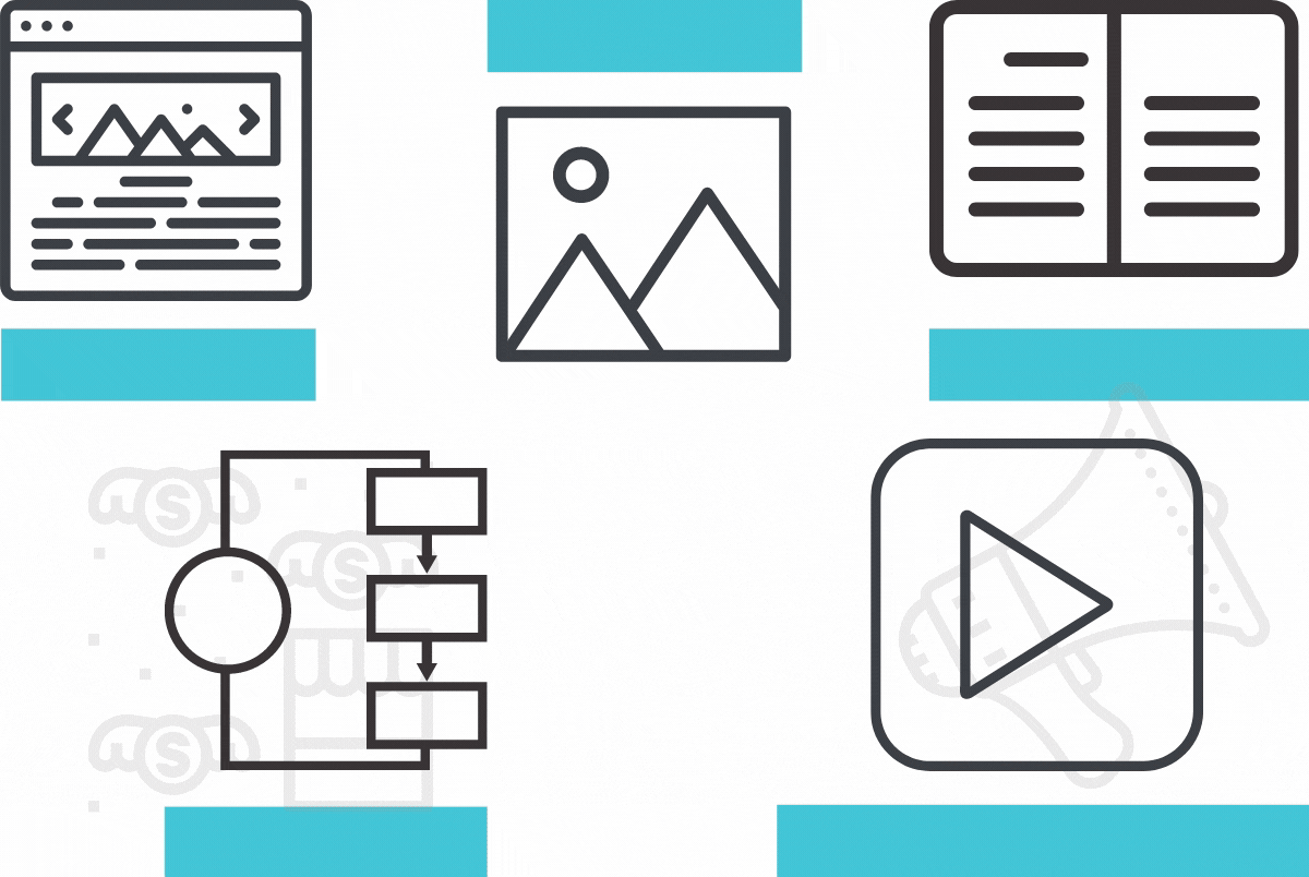 GIF-Illustration contenus marketing contenus Mccom